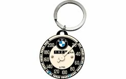 Nostalgic Art Porte-clés BMW Ø 4 Cm, Noir/blanc - Protection D'objets De Valeur