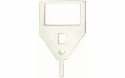 Robert Rieffel Porte-clés Visu-Color 10 Pièces, Blanc - Protection D'objets De Valeur