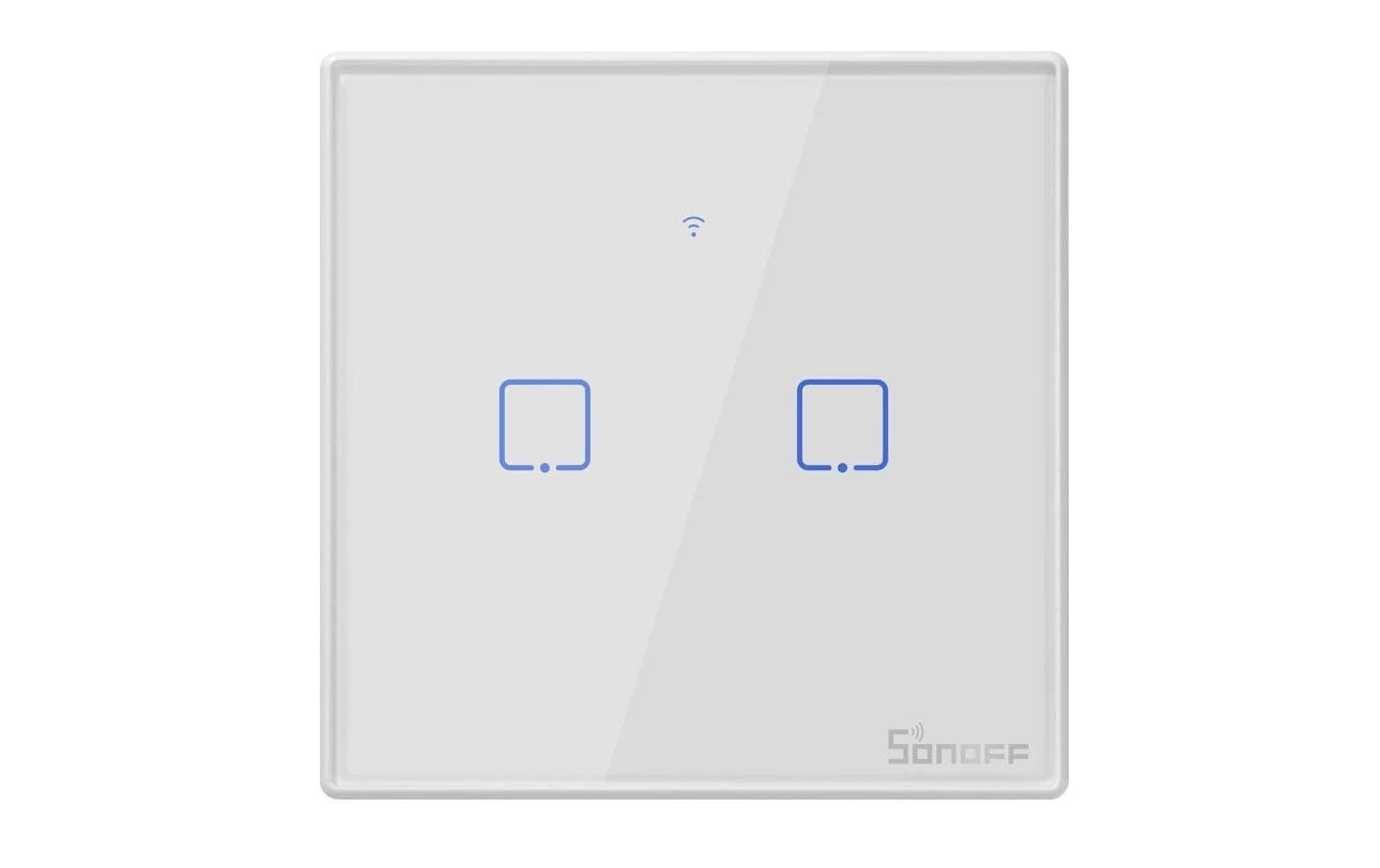 SONOFF RF Interrupteur D'éclairage T2EU2C-RF - Smart Home