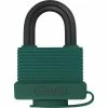 Abus Cadenas 70AL/45 Vert Aluminium - Protection D'objets De Valeur