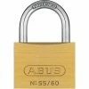 Abus Cadenas 55/60 Doré Laiton - Protection D'objets De Valeur