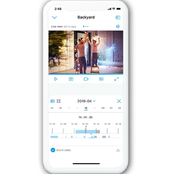 Reolink E1 Pro Blanc - Camera Surveillance – Image 2