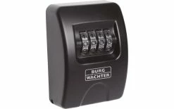 Burgwächter Coffre-fort à Clé 10 SB Noir - Protection D'objets De Valeur