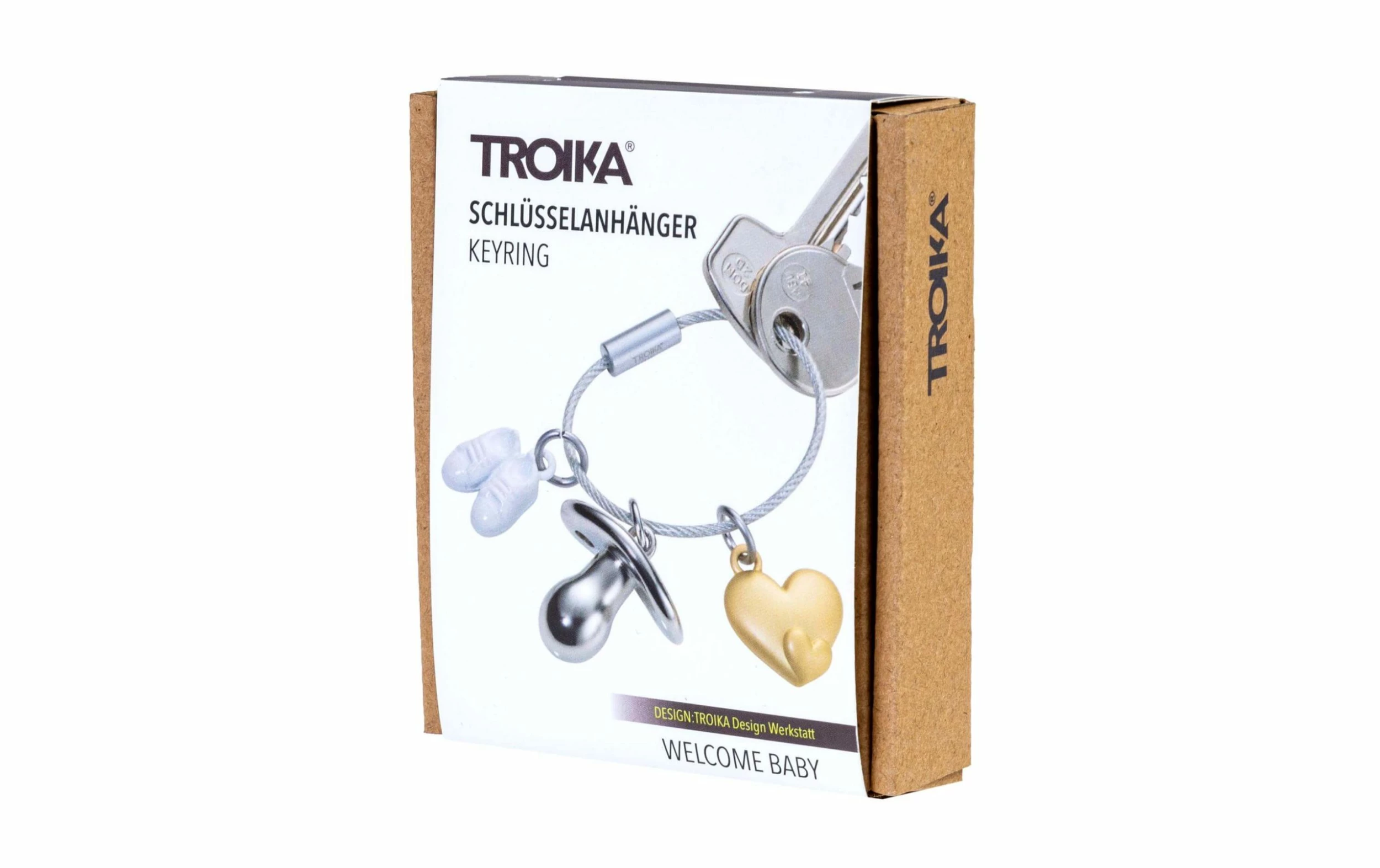 Troika Porte-clĂ©s Welcome Baby - Protection D'objets De Valeur â Image 2