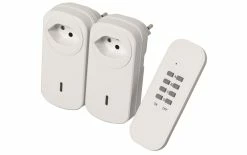 Steffen Connecteur Intermédiaire Radio Ensemble De 2 Avec Télécommande - Smart Home