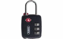 Abus Serrure à Combinaison 146 TSA/30 Twins B Noir, 2 Pièces - Protection D'objets De Valeur