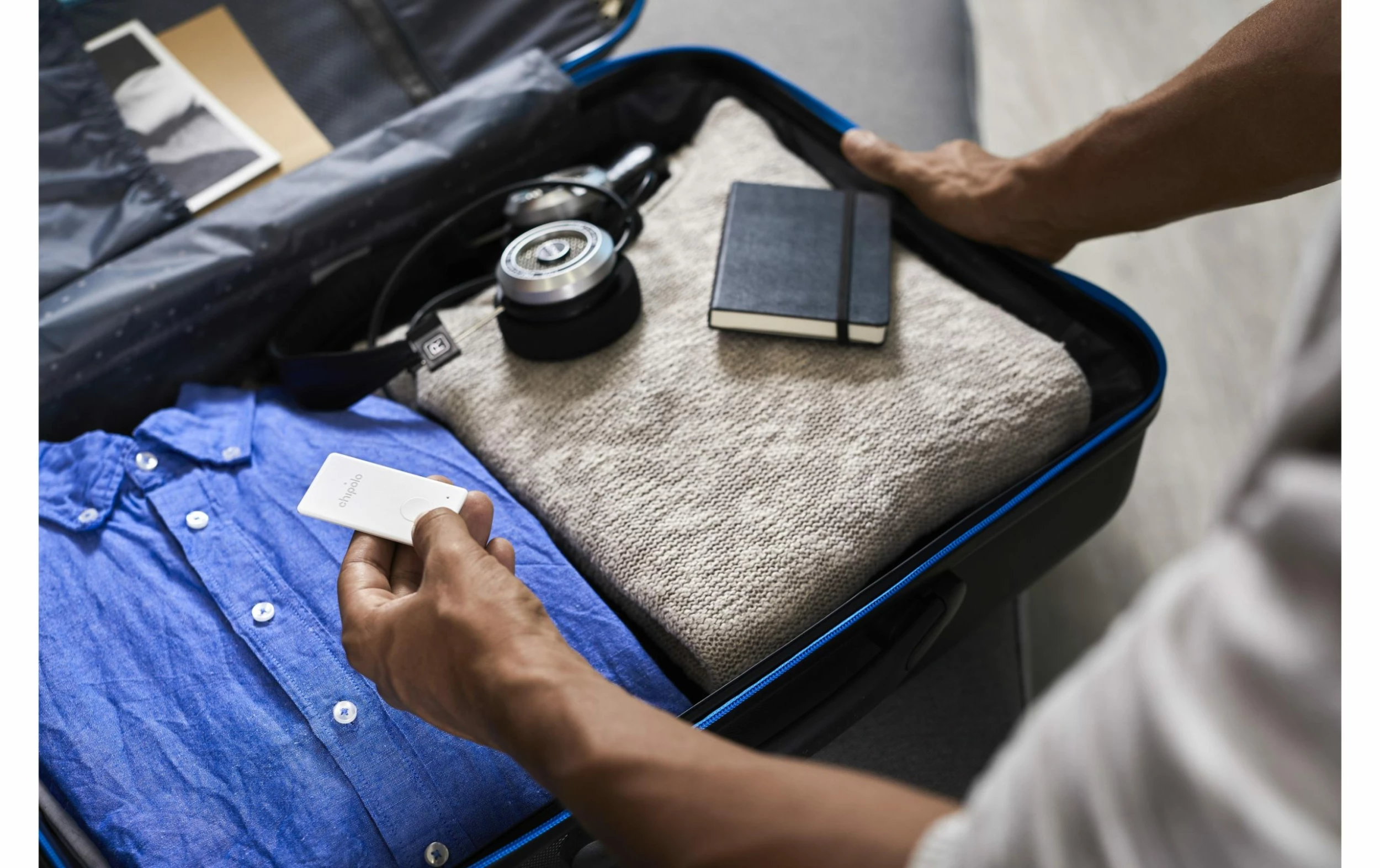 Chipolo Localisateur De ClĂ© Card Blanc - Protection D'objets De Valeur â Image 2