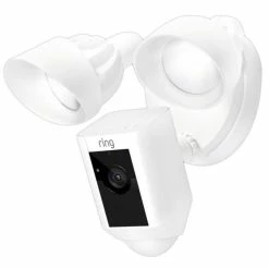 Ring Floodlight Cam - Caméra De Surveillance Des Projecteurs - Camera Surveillance