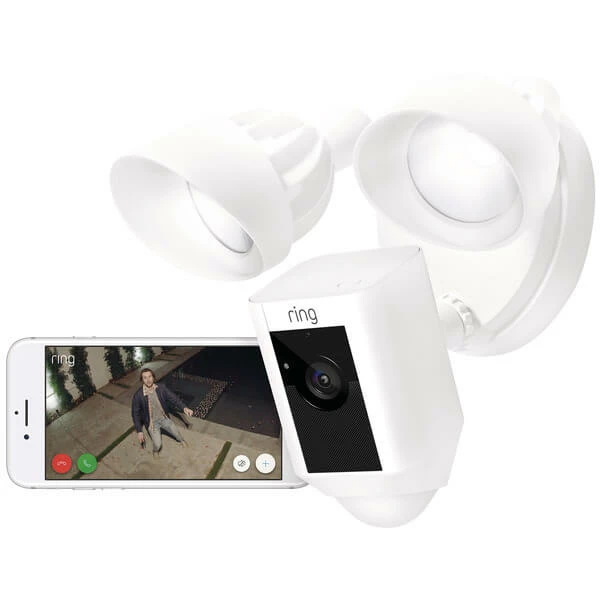 Ring Floodlight Cam - Caméra De Surveillance Des Projecteurs - Camera Surveillance – Image 2