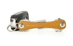 Keysmart Porte-clés Intelligent Leder Marron - Protection Des Bâtiments
