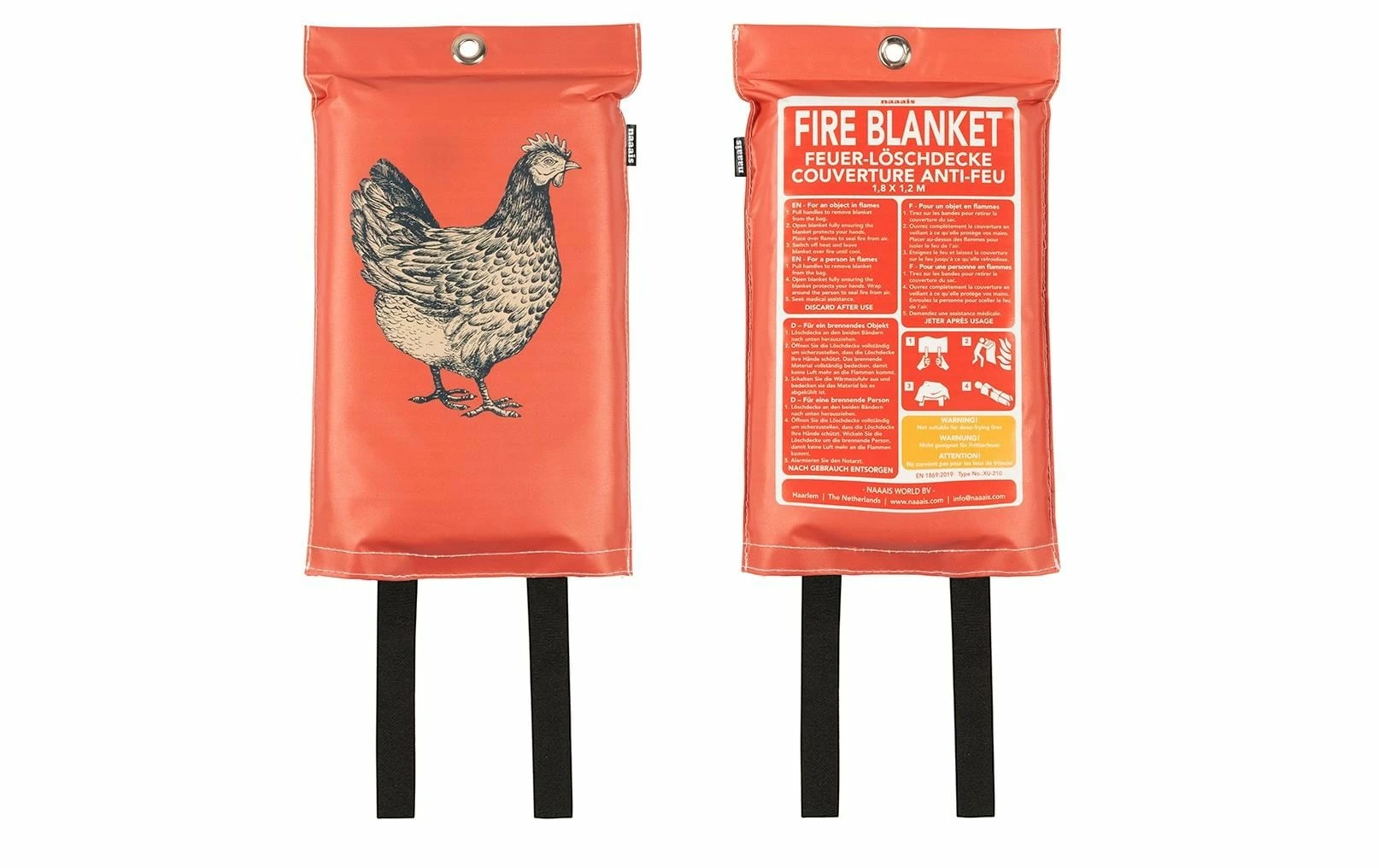 Naaais Couverture Anti-feu Chicken 120 Cm X 180 Cm - Protection Des Bâtiments – Image 2