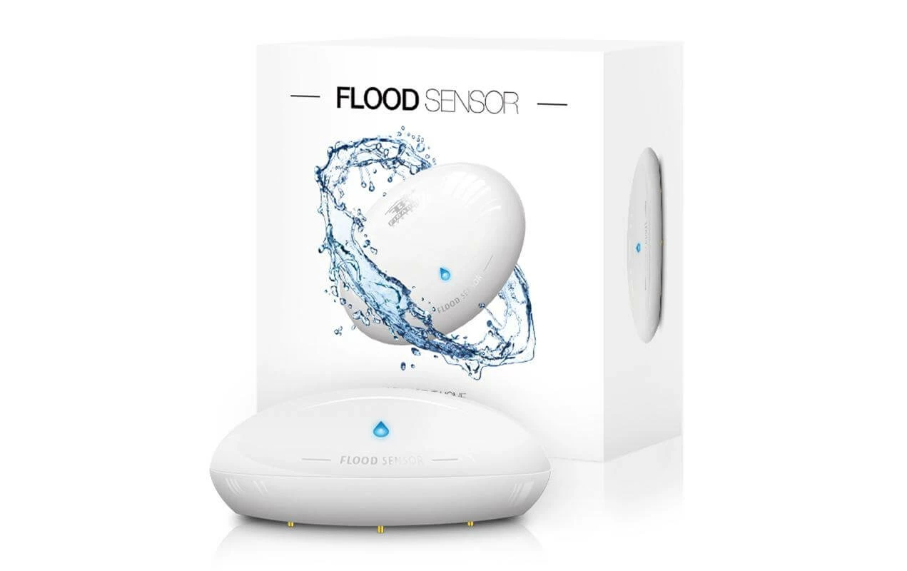 Fibaro Détecteur D'eau Radio Z-Wave Flood Sensor - Smart Home
