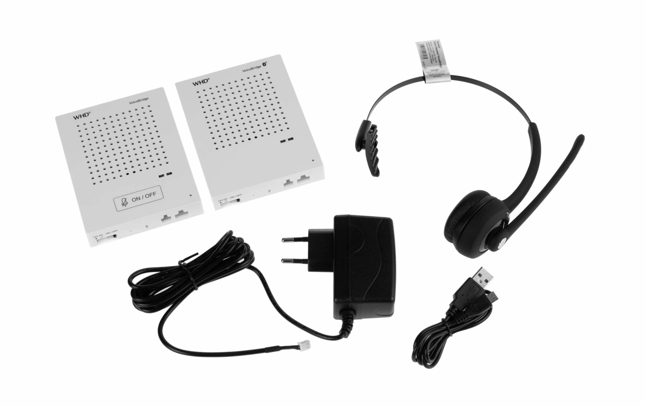 WHD Interphone Voice Bridge Standard + Casque Bluetooth - Protection Des Bâtiments 1 WHD Interphone Voice Bridge Standard + Casque Bluetooth - Protection Des Bâtiments