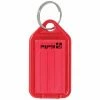 Robert Rieffel Porte-clés KeyTag 100 Pièces, Rouge - Protection D'objets De Valeur