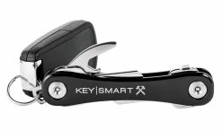 Keysmart Porte-clés Intelligent Rugged Midnight Avec Clip Et Ouvre-bouteille - Protection Des Bâtiments