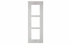 2N Cadre De Montage Cadre Pour Montage Mural - 3 Modules, Argent - Protection Des Bâtiments