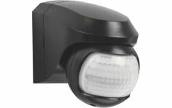 NIKO Détecteur De Mouvement PIR Infra Garde 200 Max AP IP44, Noir - Détecteurs De Dangers