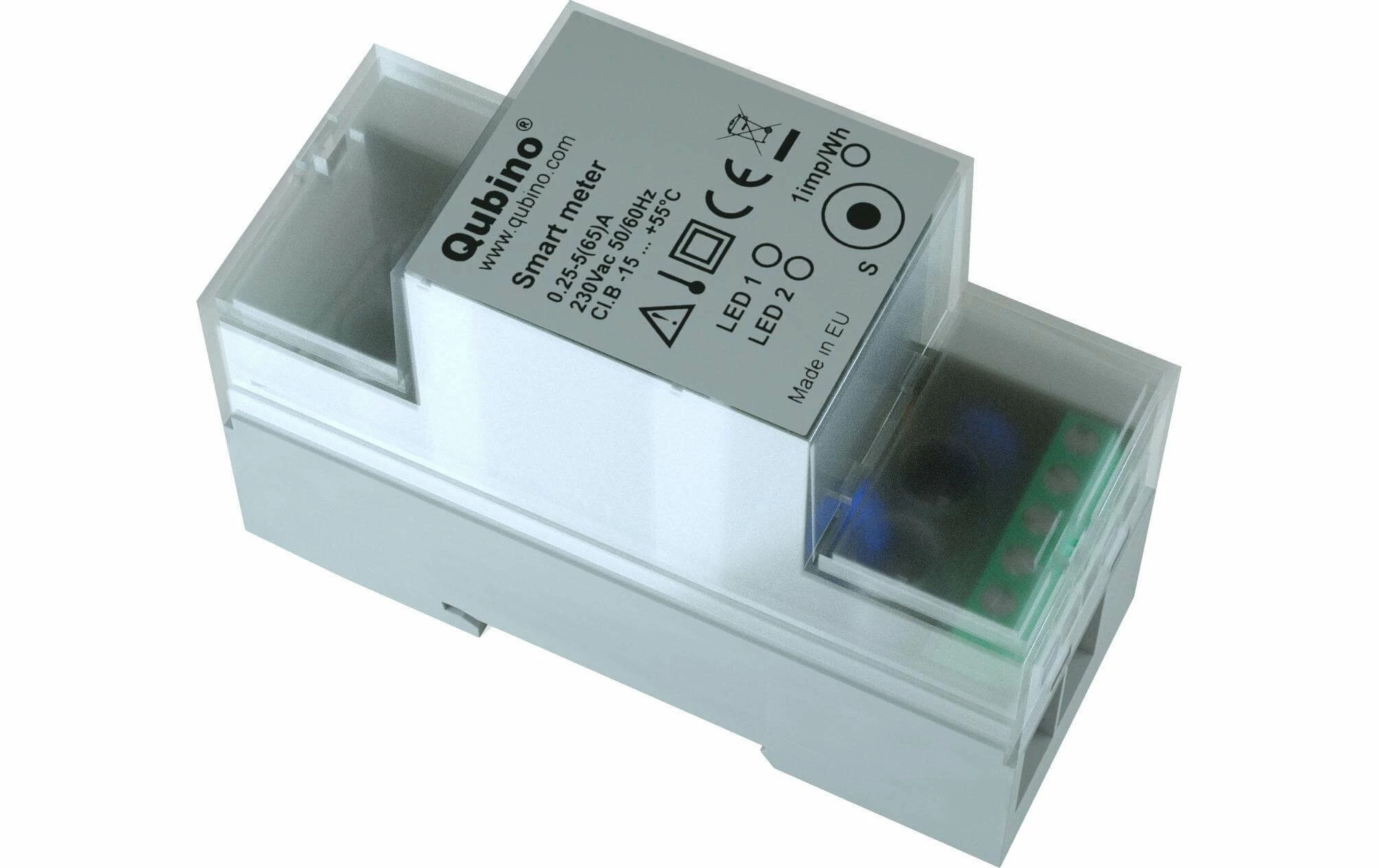 Qubino Mètre Radio Z-Wave Smart Meter DIN-Rail - Smart Home