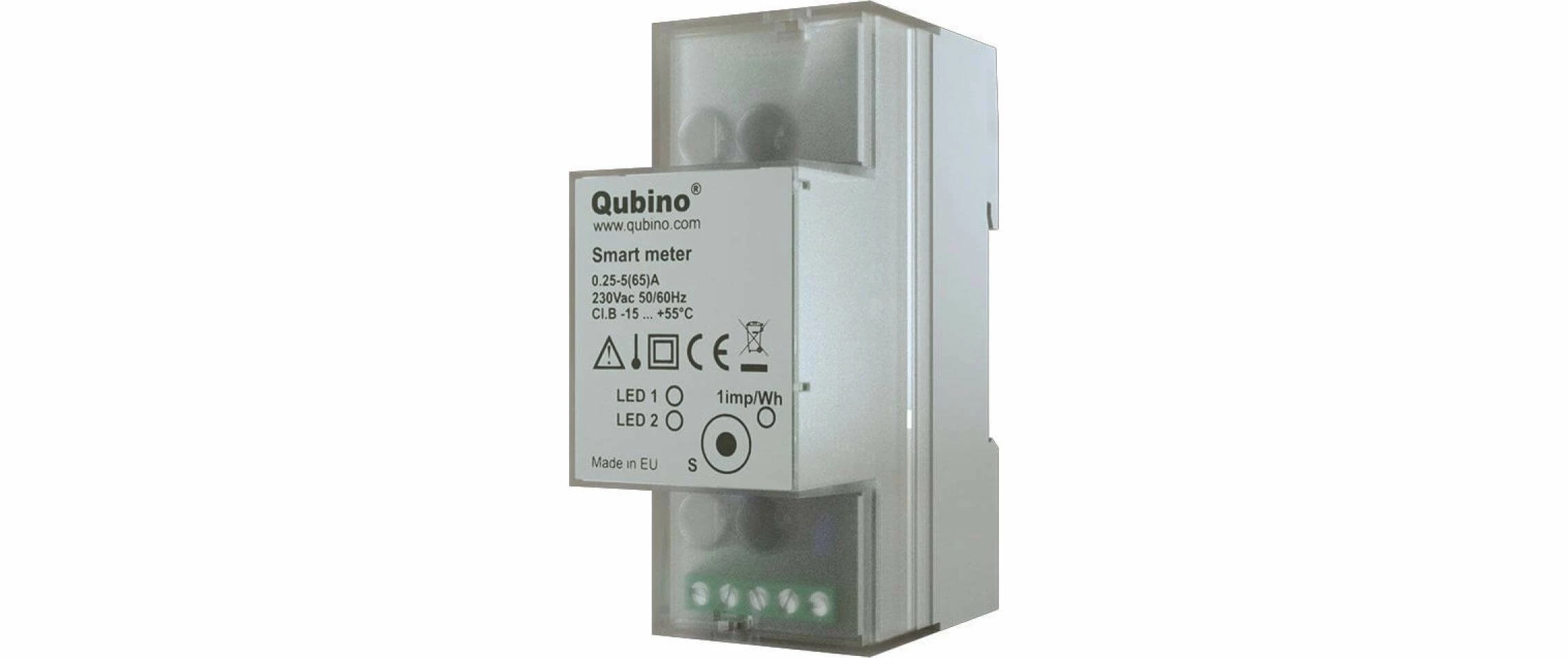 Qubino Mètre Radio Z-Wave Smart Meter DIN-Rail - Smart Home – Image 2