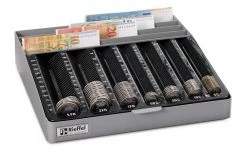 Robert Rieffel Encart De Comptage De L’argent Moneta-Mobile+Ch 102 X 300 X 242, Gris - Protection D'objets De Valeur