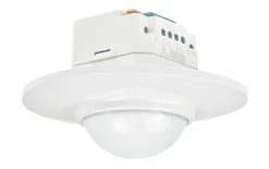 NIKO Détecteur De Mouvement PIR Swiss Garde 360 Plus IP20, Rond, Blanc - Détecteurs De Dangers