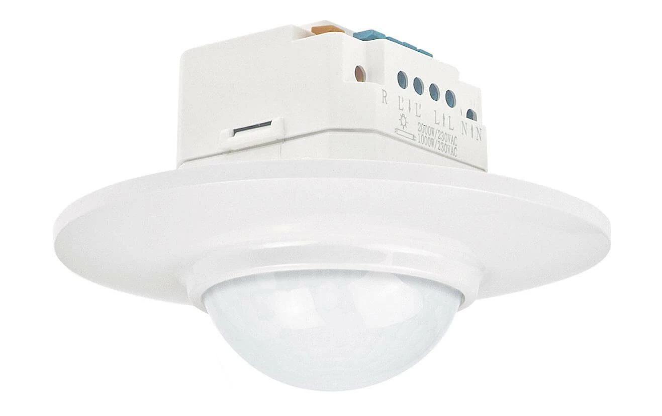 NIKO Détecteur De Mouvement PIR Swiss Garde 360 Plus IP20, Rond, Blanc - Détecteurs De Dangers