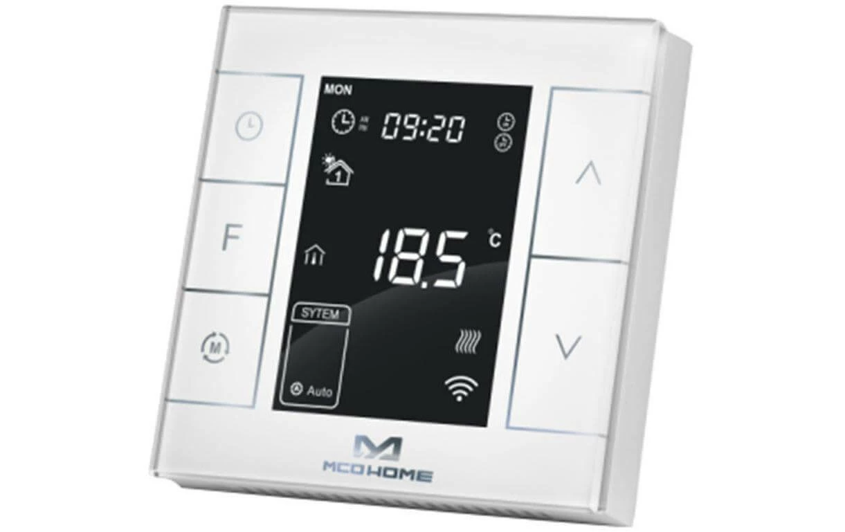 MCO Home Thermostat Mural Radio Z-Wave Thermostat Pour Radiateurs électriques - Smart Home