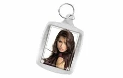 Hama Porte-clés Acrylique 3,5 X 4,5 Cm, Pour Une Photo Portrait - Protection D'objets De Valeur