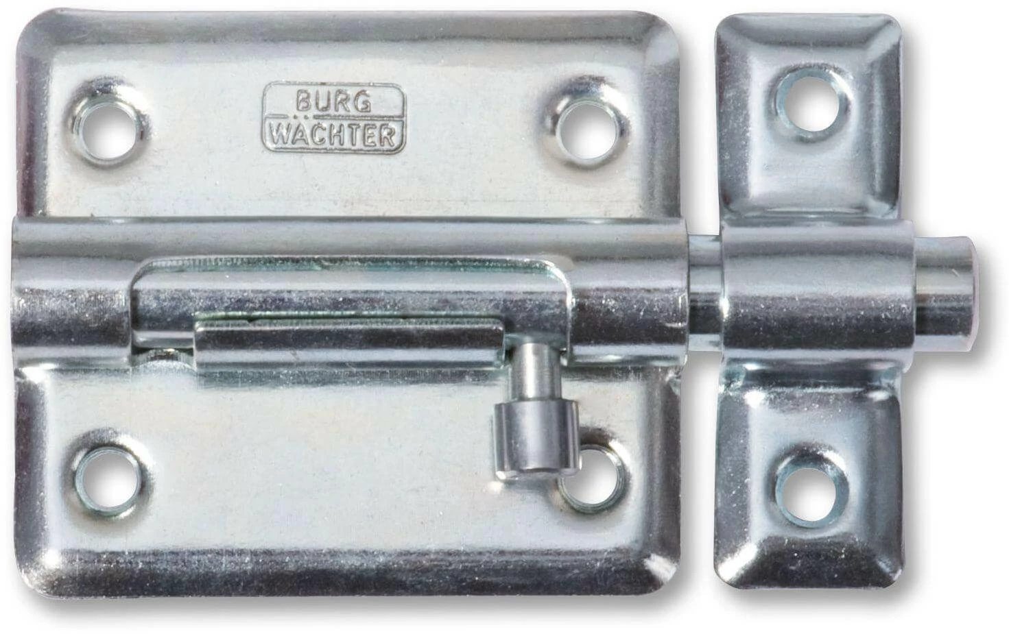 Burgwächter Verrou à Barre Transversale GR 50 Argenté - Protection D'objets De Valeur