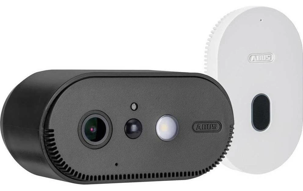 Abus Caméra Réseau PPIC90000B Batterie Cam Avec Station Base - Camera Surveillance