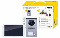 VIMAR Kit Vidéo Intercom ELVOX Touch Maison Unifamiliale WLAN - Protection Des Bâtiments