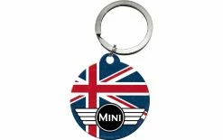 Nostalgic Art Porte-clés Mini Morris Ø 4 Cm, Multicolore - Protection D'objets De Valeur