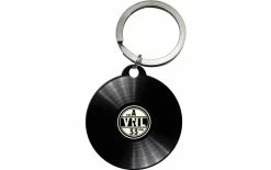Nostalgic Art Porte-clés Vinyle Rétro Ø 4 Cm, 1 Pièce, Noir/blanc - Protection D'objets De Valeur