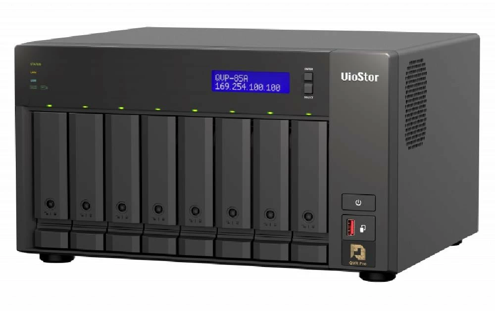 QNAP Enregistreur Réseau QVP-85A 8-bay - Systèmes D'enregistrement – Image 2