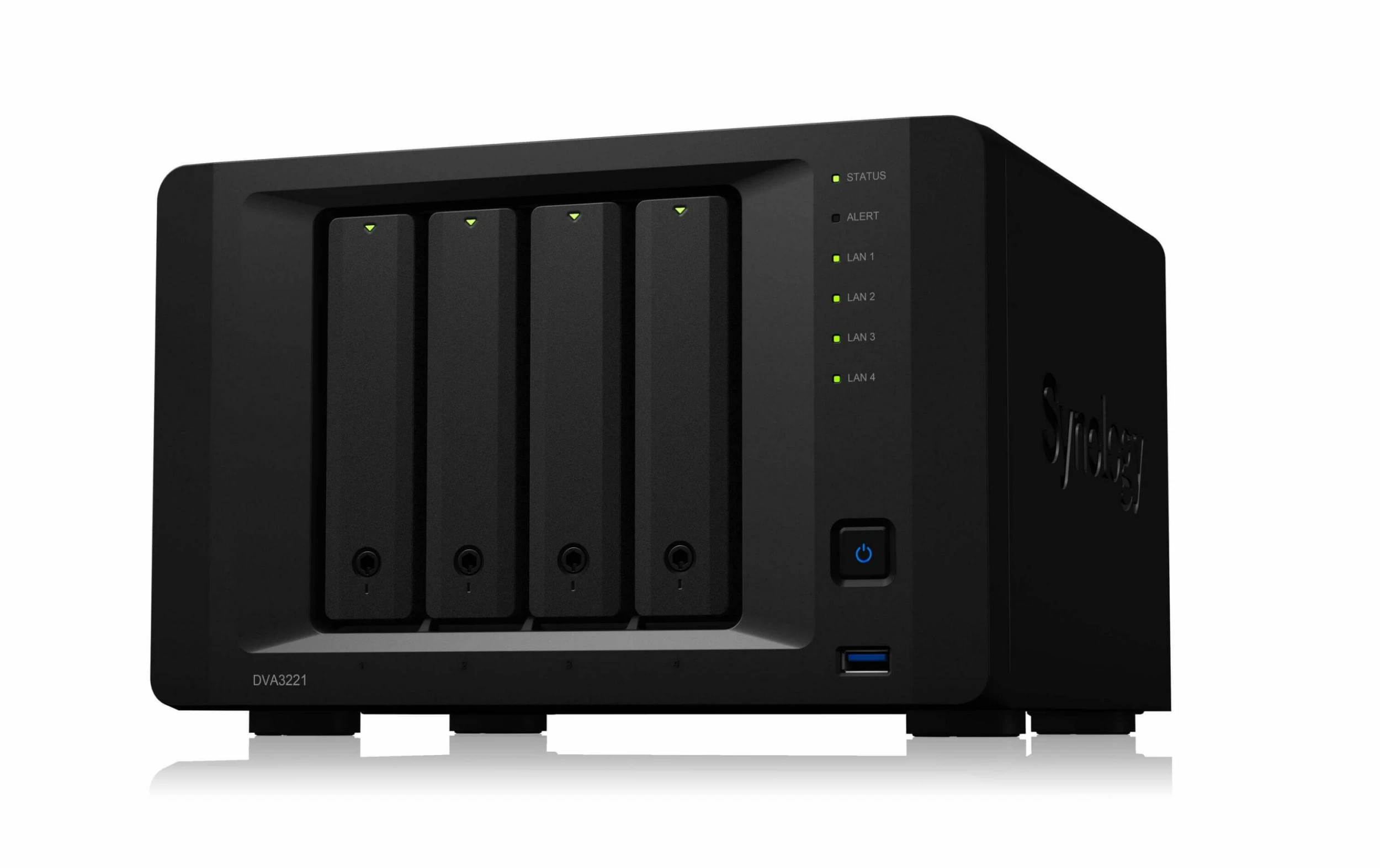 Synology Enregistreur Réseau Deep Learning NVR DVA3221 - Systèmes D'enregistrement