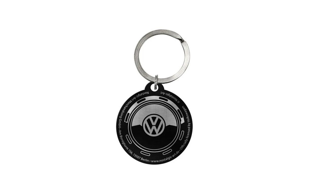 Nostalgic Art Porte-clés VW Rad Ø 4 Cm, 1 Pièce, Bleu/violet/noir - Protection D'objets De Valeur – Image 2