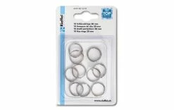 Robert Rieffel Porte-clés 20 Mm, 10 Pièces, Argent - Protection D'objets De Valeur