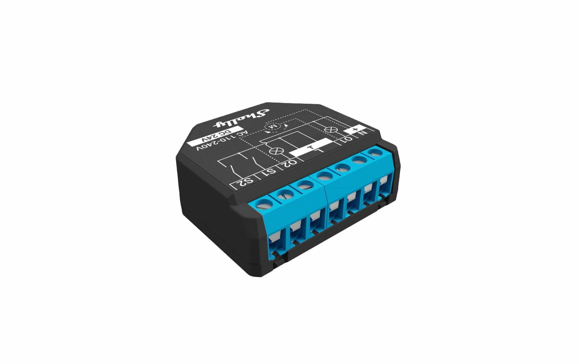Actionneur De Commutation Wi-Fi Commutateur WiFi Shelly Plus 2PM - Smart Home 1 Actionneur De Commutation Wi-Fi Commutateur WiFi Shelly Plus 2PM - Smart Home