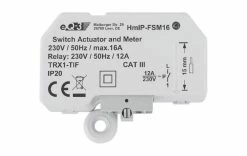 Homematic IP Smart Home Commutateur Radio-actionneur De Mesure 16 A Encastré - Smart Home