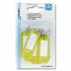 Robert Rieffel Porte-clés 8.5 X 14 Cm, 10 Pièces, Jaune - Protection D'objets De Valeur