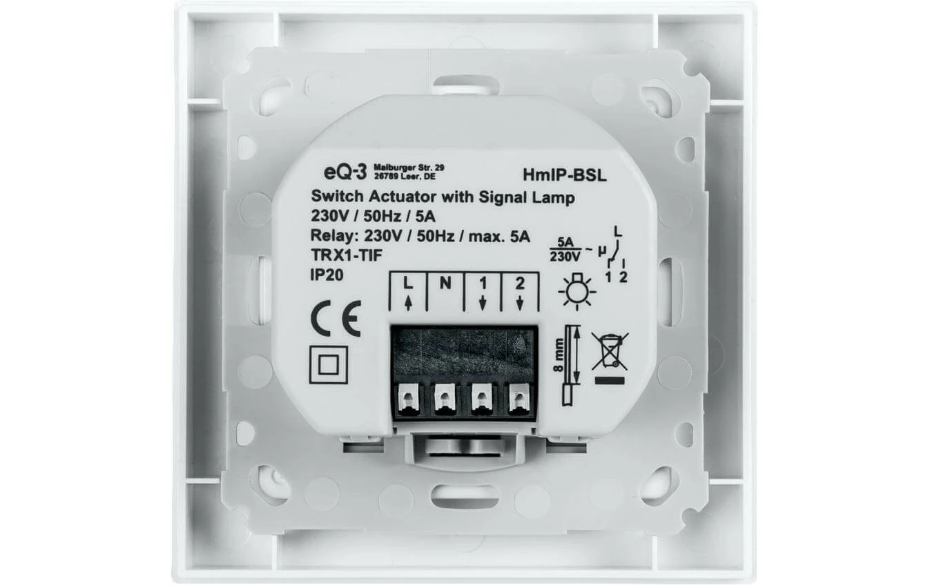 Homematic IP Smart Home Actionneur Radio Pour Interrupteurs De Marque - Smart Home – Image 3