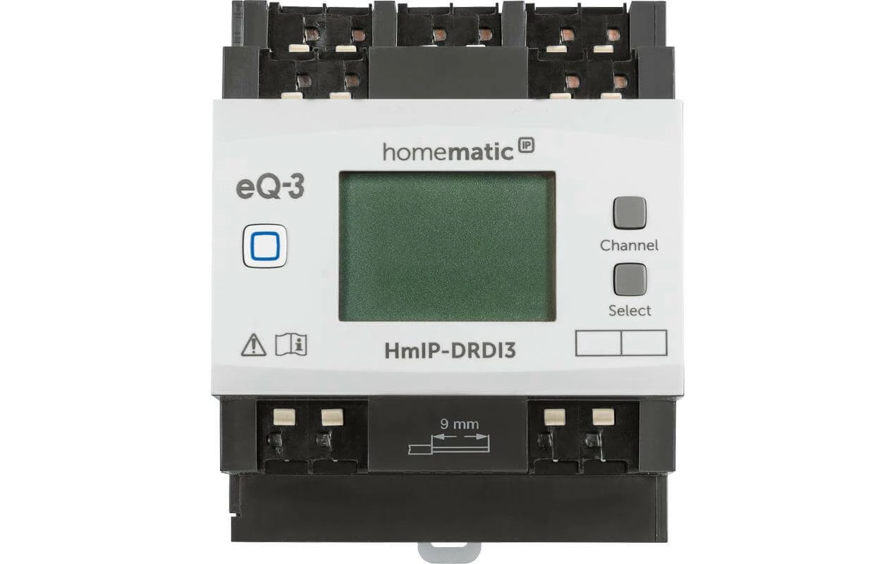 Homematic IP Smart Home Actionneur De Gradation Pour Montage Sur Rail Oméga 3 - Smart Home – Image 2