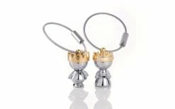 Troika Porte-clés LITTLE KING & QUEEN - Protection D'objets De Valeur