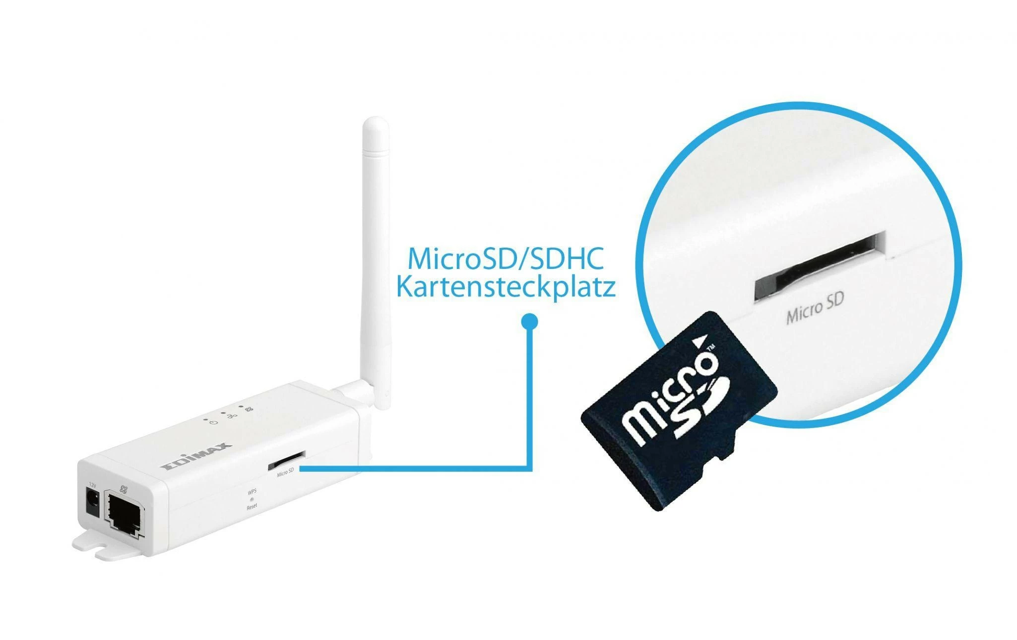 Edimax Caméra Réseau IC-9110W V2 - Camera Surveillance – Image 3