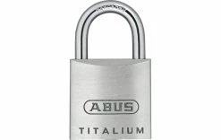 Abus Cadenas 64TI/25 Argenté Aluminium - Protection D'objets De Valeur