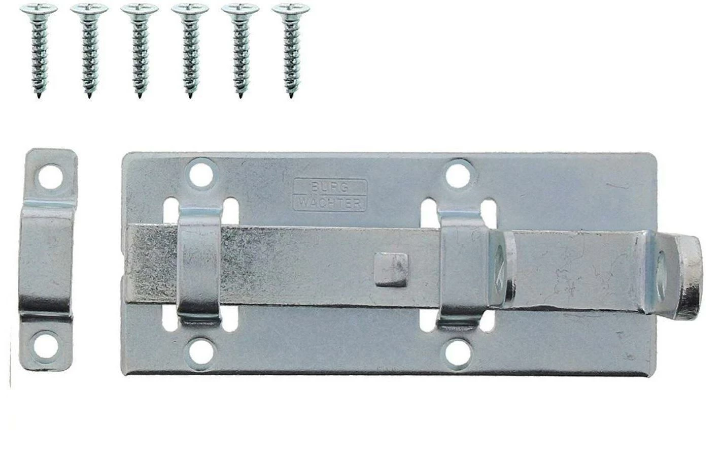 Burgwächter Verrou à Barre Transversale SR 120 Argenté - Protection D'objets De Valeur – Image 2