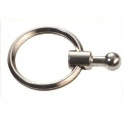 Troika Anneau De Rechange PATENT Chrome Noir Mat, 5 Pièces - Protection D'objets De Valeur