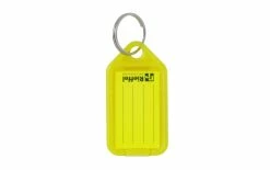 Robert Rieffel Porte-clés 3.8 X 2.2 Cm , 10 Pièces, Jaune - Protection D'objets De Valeur