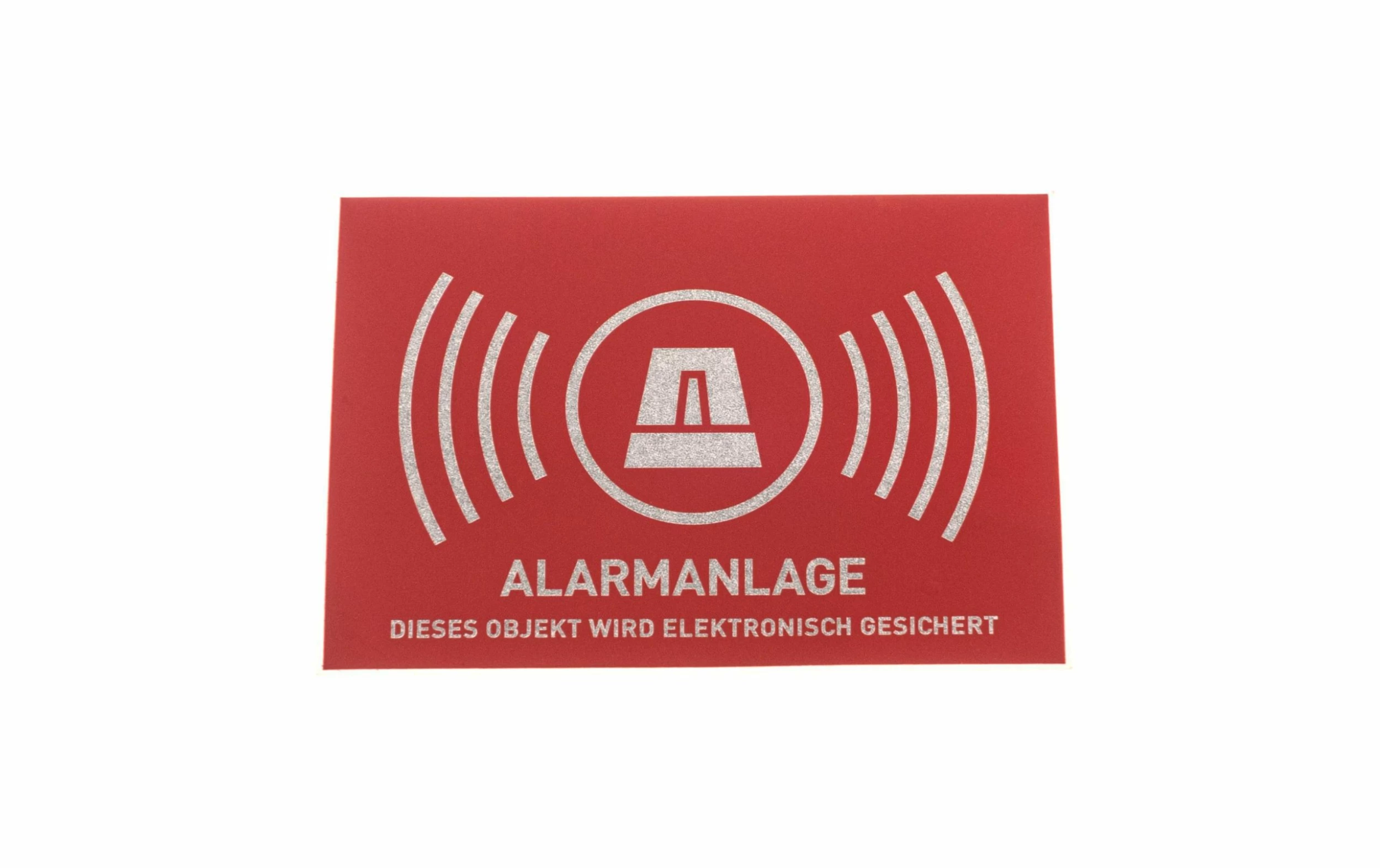 Abus Accessoires DE AU1323 Autocollant D'avertissement S - Protection Des Bâtiments 1 Abus Accessoires DE AU1323 Autocollant D'avertissement S - Protection Des Bâtiments
