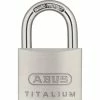 Abus Cadenas 64TI/40 Argenté Aluminium - Protection D'objets De Valeur